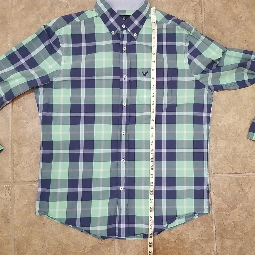 American Eagle Button Down Medium - Picture 7 of 9